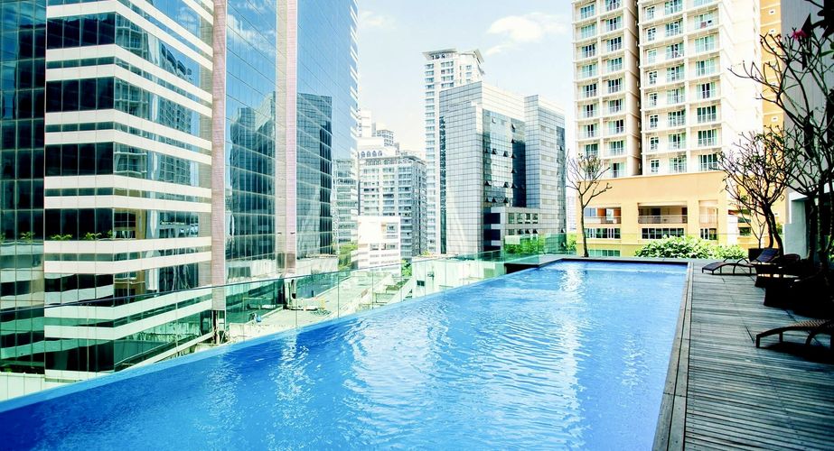 Zwembad bij Verdant Hill Hotel  Kuala Lumpur